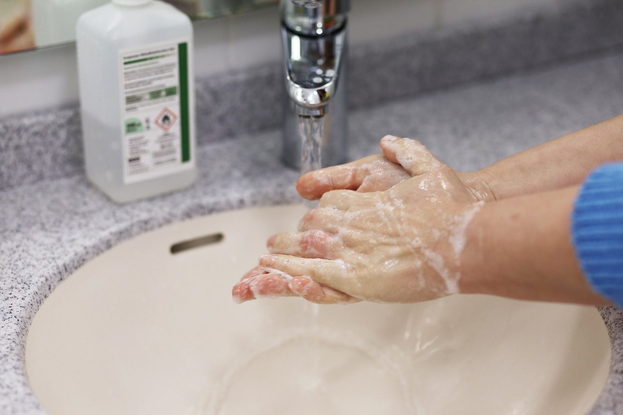 Hand hygiene for immune protection